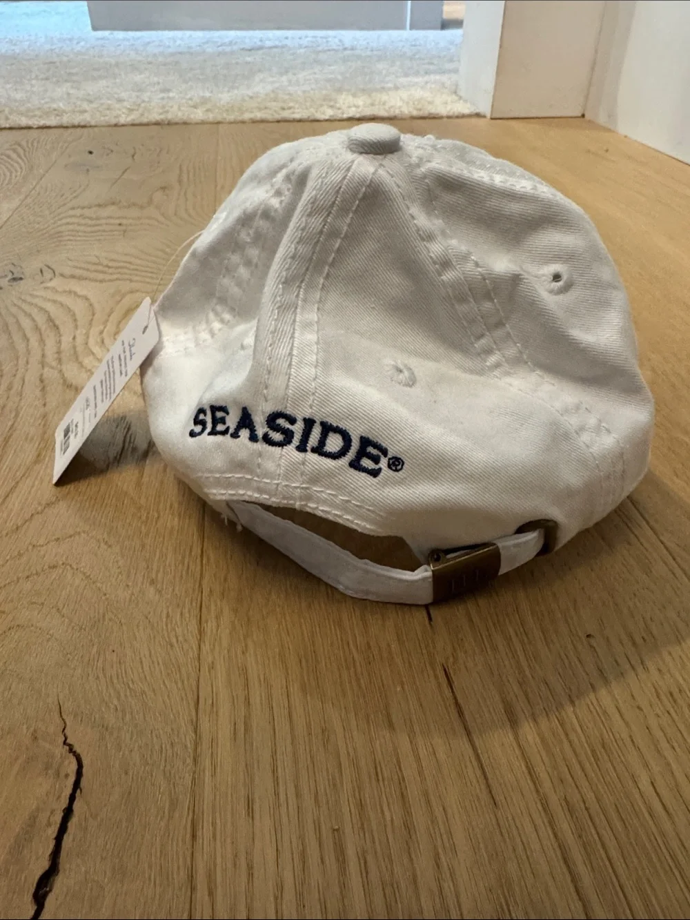 NWT Seaside White Baseball Cap